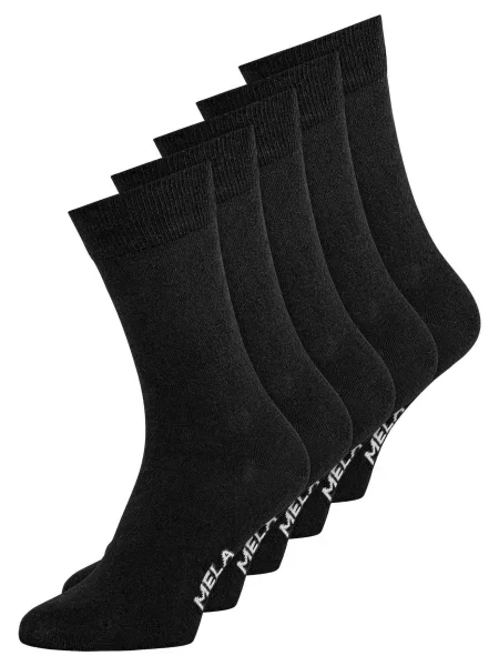 MELA Șosete negru alb