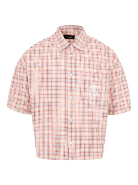 Риза Nahmias червено