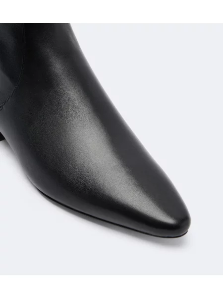 Cizme scurte Veronica Beard din piele negru