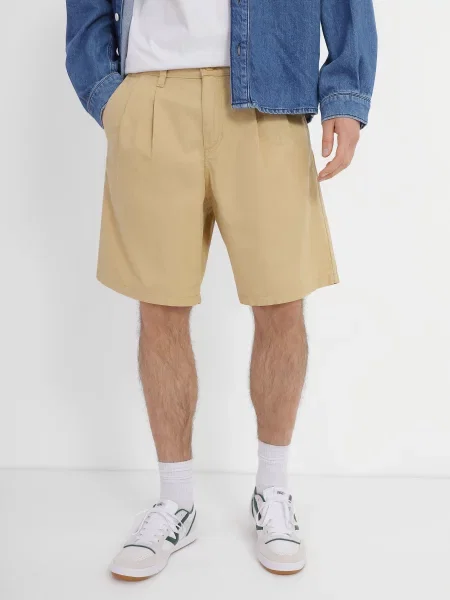 Vans Шорти спортивні без підкладки бежевий
