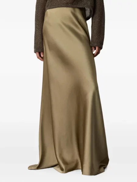 Fusta maxi Ralph Lauren Collection din satin
