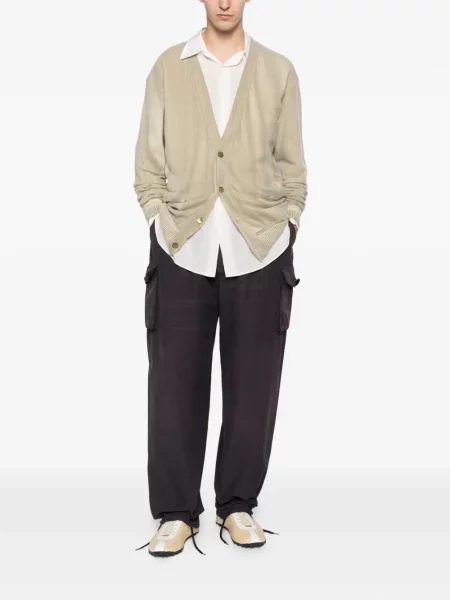 Pantaloni cargo Maison Margiela conici negru