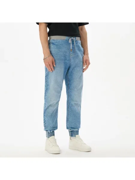Джоггеры Cropp синие