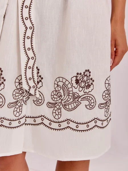 Rochie Italy Moda cu broderie