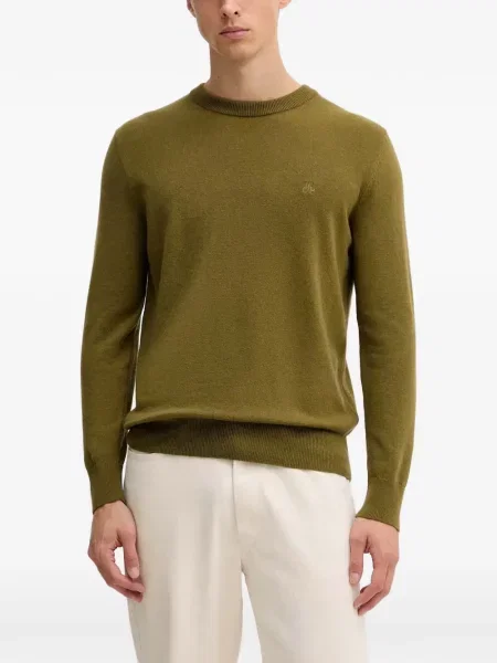 Hanorac Marc O'polo cu broderie verde