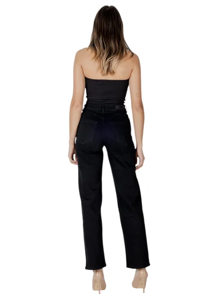 Proste jeansy Ichi czarne