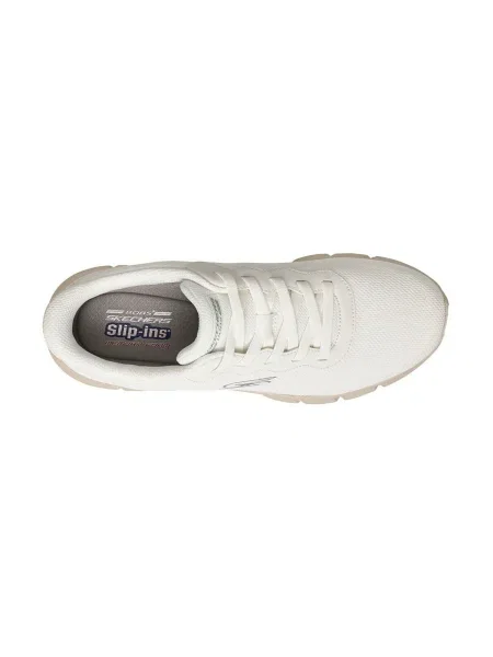 Sneakerși Skechers bej