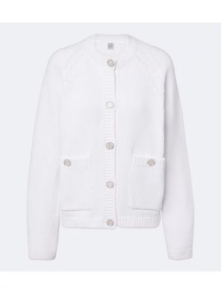 Cardigan Toteme alb