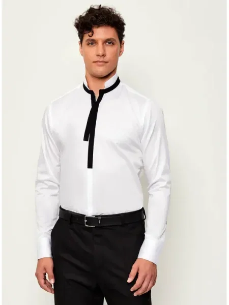 Karl Lagerfeld Cămașă | Modern fit alb
