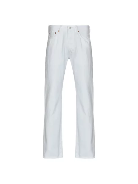 Ravne kavbojke Levi's® bela