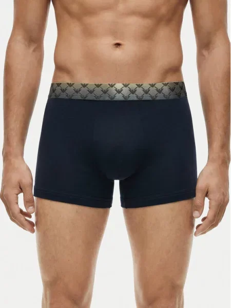 Emporio Armani Underwear Boksarice Mornarsko modra