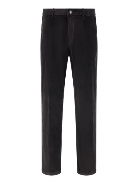 Boggi Milano Pantaloni cu dungă metalic gri