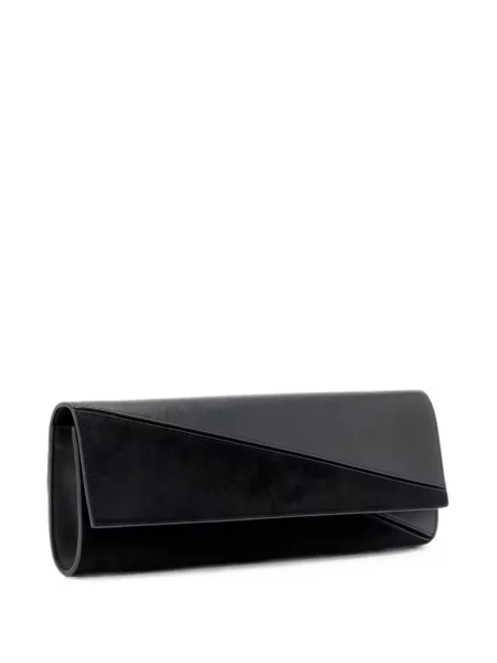 Clutch Proenza Schouler σουέτ μαύρο