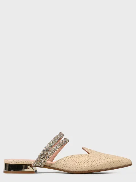 Мюли Ilasio Renzoni бежевые