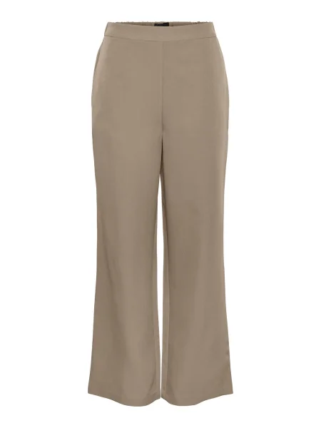 PIECES Pantaloni Bozzy închis bej