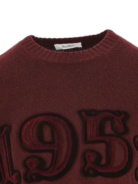 Pulover Max Mara cu broderie lung
