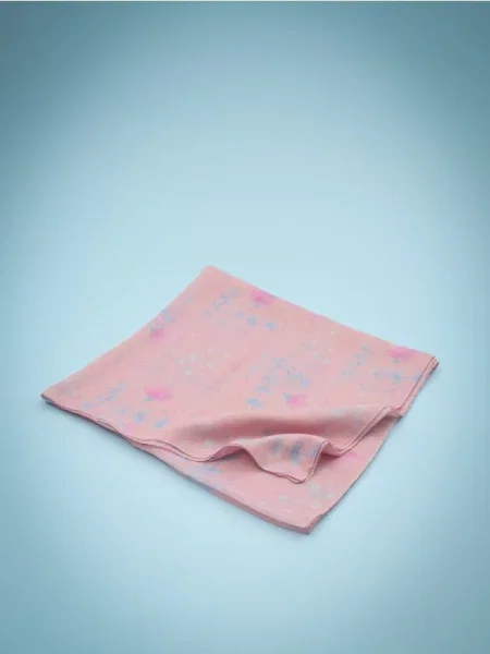 Хустка пастельний рожевий