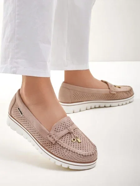 Мокасини Resti бяло