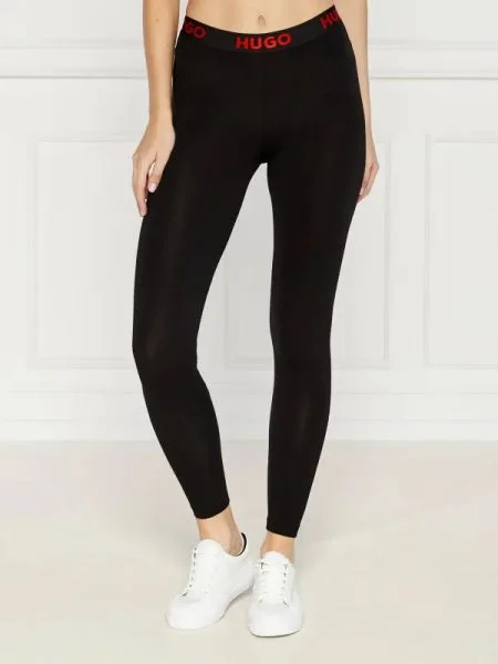 Hugo Bodywear Leggings sporty | Comfort fit fekete