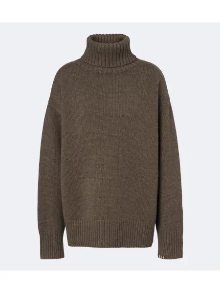 Pulover Extreme Cashmere din cașmir verde