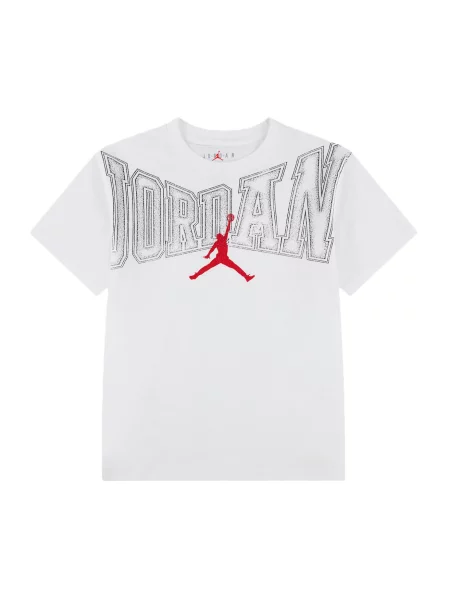 Jordan Tricou roșu / negru alb