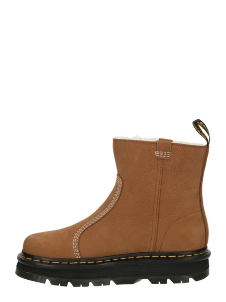 Botine Dr. Martens ZEBZAG RIGGER BOOT WARM LINED maro