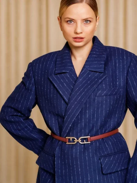 Піджак Alnest вовна/віскоза синій