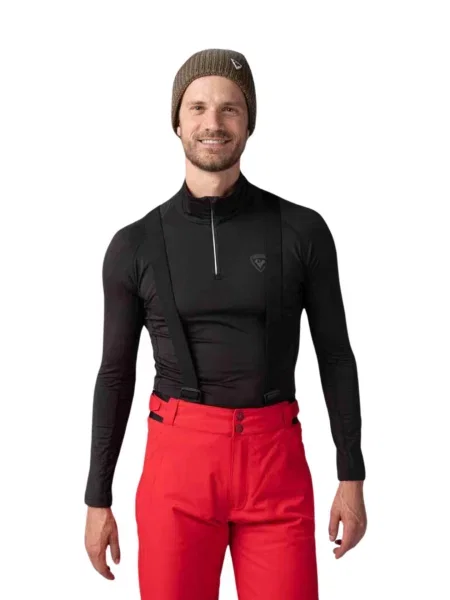 Koszulka termoaktywna Rossignol Classique Zip czarna