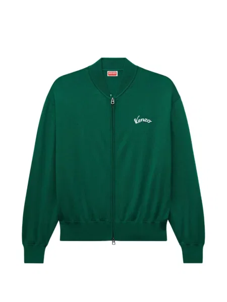 Cardigan Kenzo de lână verde