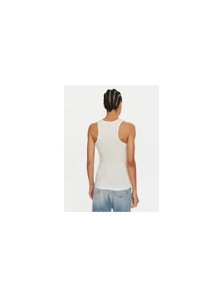 Calvin Klein Felső Graphic Slim Fit fehér
