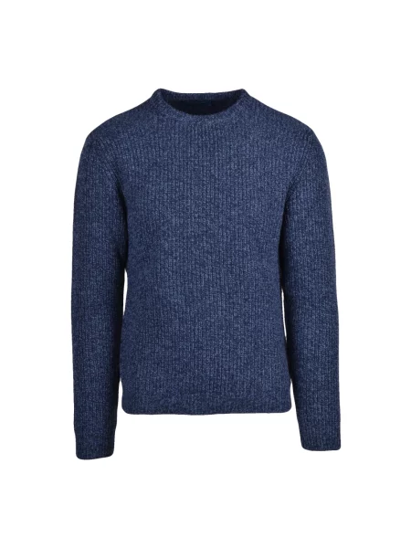Sweter Daniele Fiesoli wełniany niebieski