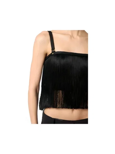 Top Elisabetta Franchi czarny
