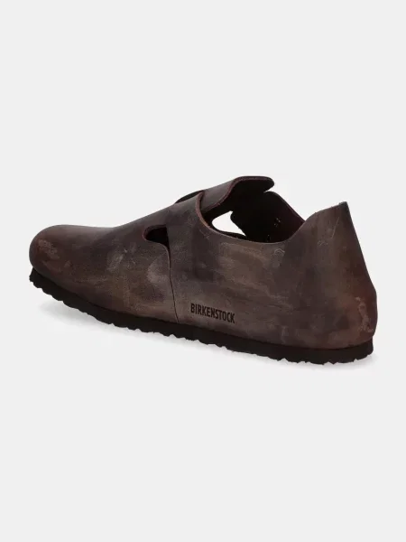 Birkenstock nubuk cipő London Corduroy barna