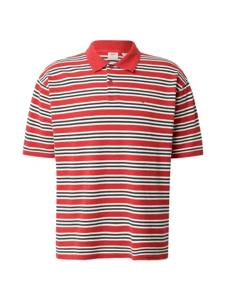 LEVI'S ® Tricou FINN roșu / negru alb