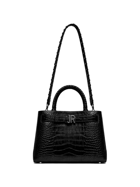Geantă shopper John Richmond țesută negru