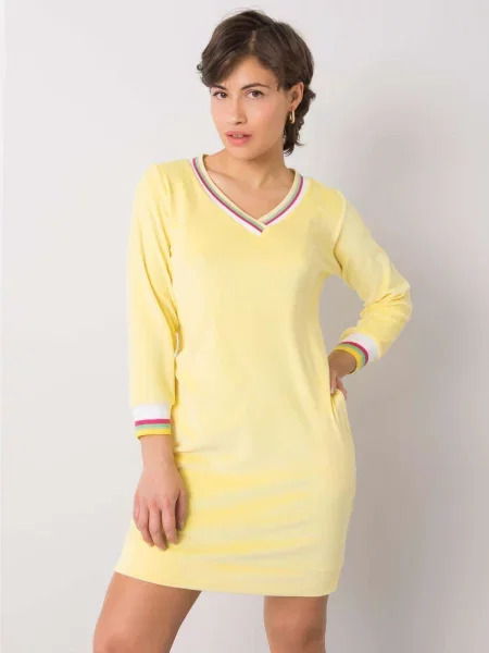Rochie Fashionhunters de costum galben