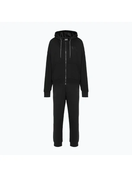 Trening pentru femei Emporio Armani Train Visibility Tracksuit HO CH FZ black negru