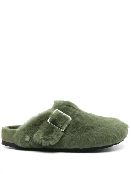 Papuci de casă Birkenstock verde