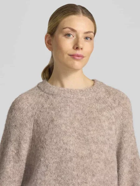Sweter z dzianiny z raglanowymi rękawami Free/quent