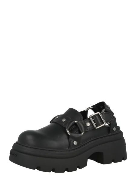 Pantofi Buffalo cu cataramă negru
