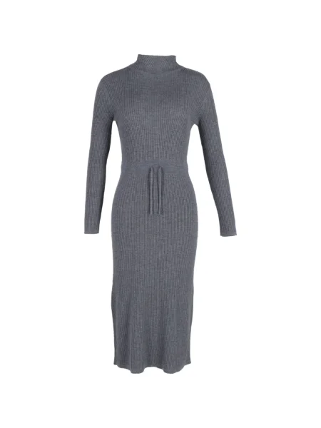 Rochie midi A.p.c. tricotate până la genunchi de costum gri