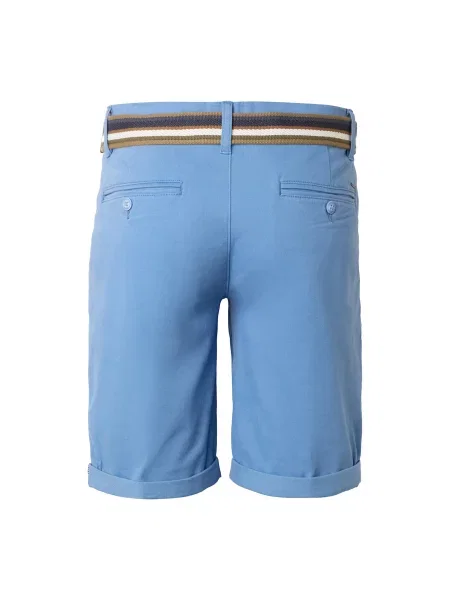INDICODE JEANS Chino nadrág Royler tengerészkék / azúr / olíva fehér