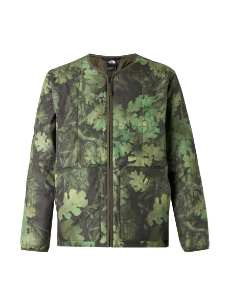 THE NORTH FACE Geacă de primăvară-toamnă LHOTSE oliv / verde pin / verde deschis negru