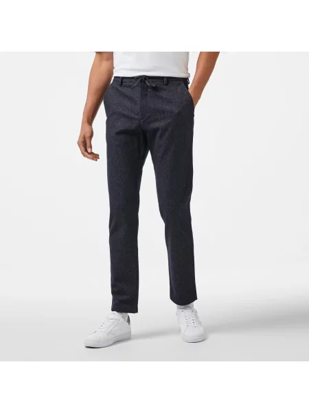Зауженные брюки Lacoste синие