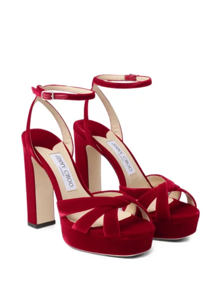 Sandale Jimmy Choo roșu