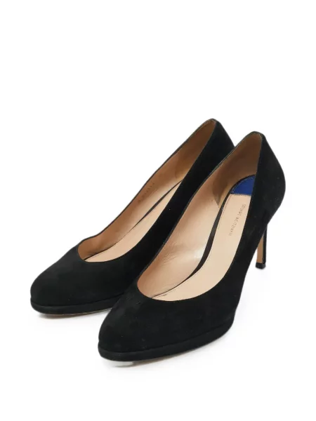 Pantofi cu toc Stuart Weitzman cu platformă negru
