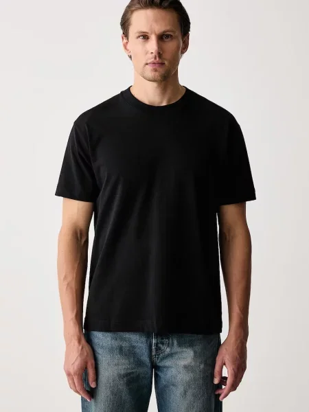 Marc O'Polo tricou pentru bărbați din negru