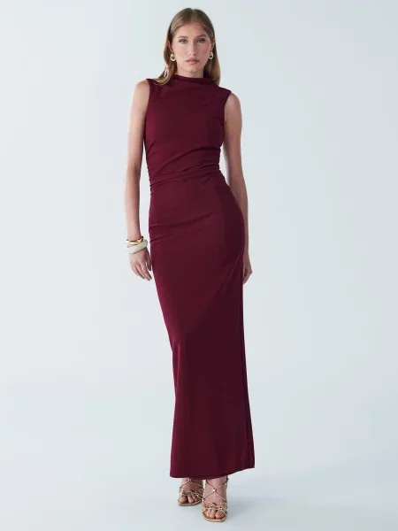 BWLDR Haljina Lana tamno crvena
