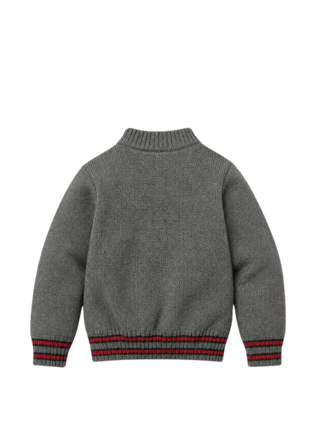 Kardigan dziecięcy Gucci szary