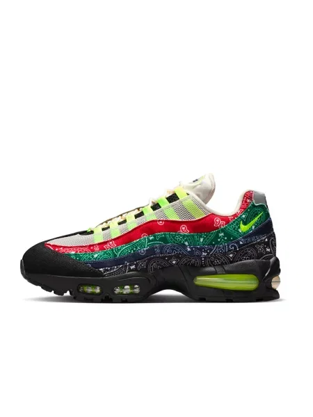 Sneakers Nike Air Max 95 Sp Sail/ Volt-University Red-Sport Green EUR roșu
